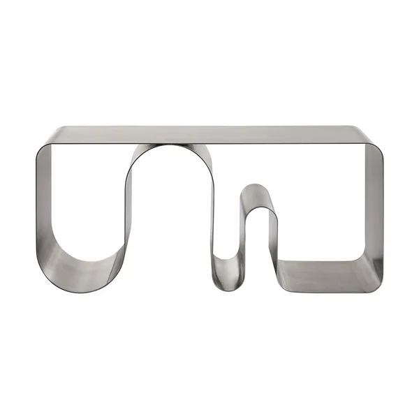 Curva solid sittbänk, Silverfärgad, 100 cm