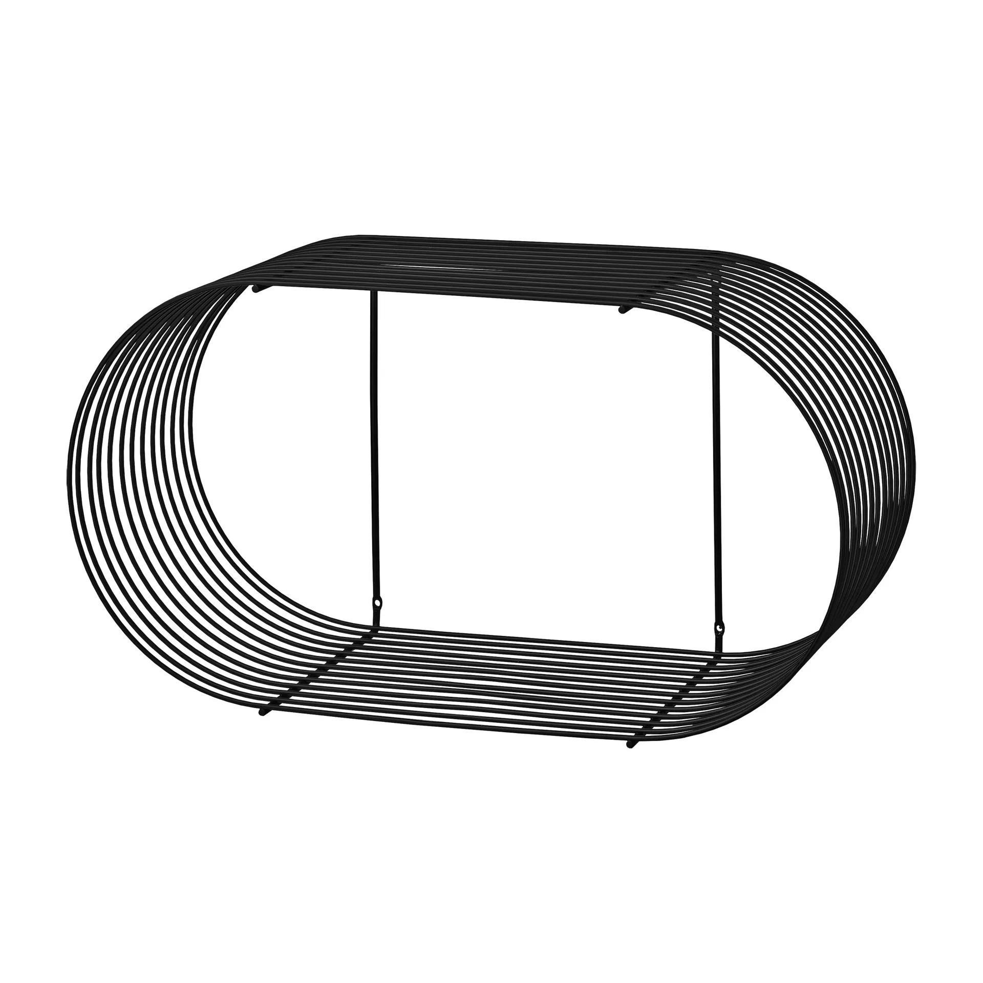 AYTM Étagère murale Curva Noir