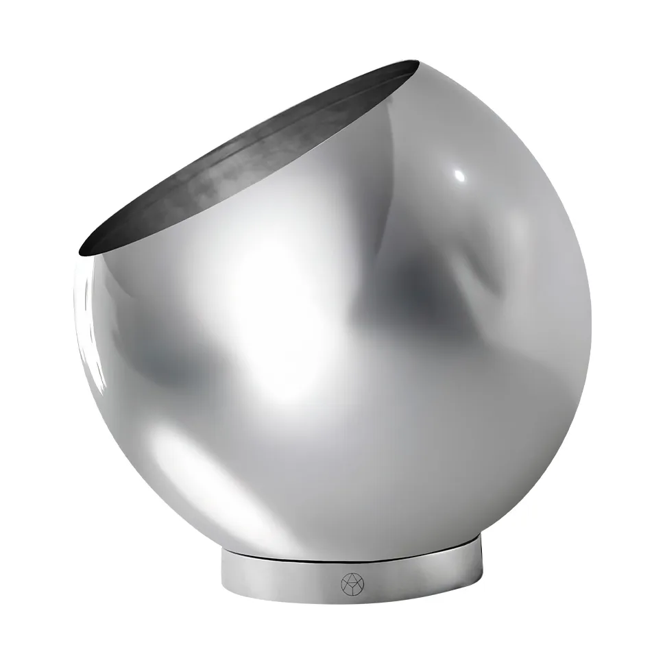 AYTM Globe blomkruka &Oslash;17 cm Silver