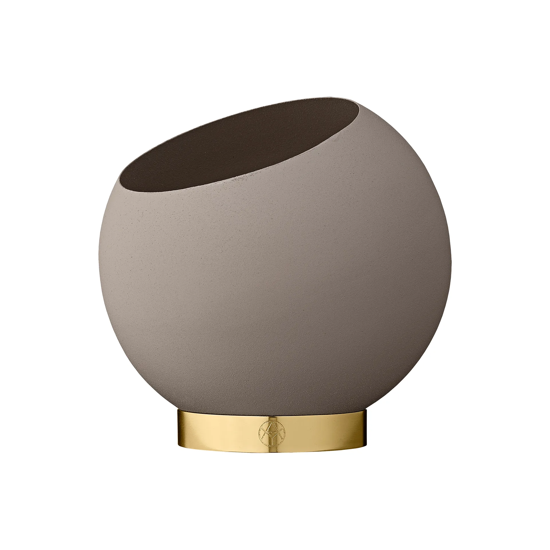 AYTM Globe blomkruka &Oslash;17 cm Taupe