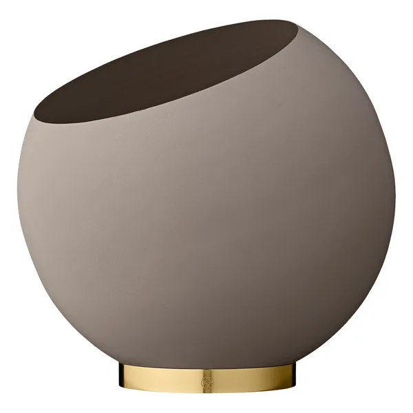 Globe blomkruka Ø37 cm, Taupe