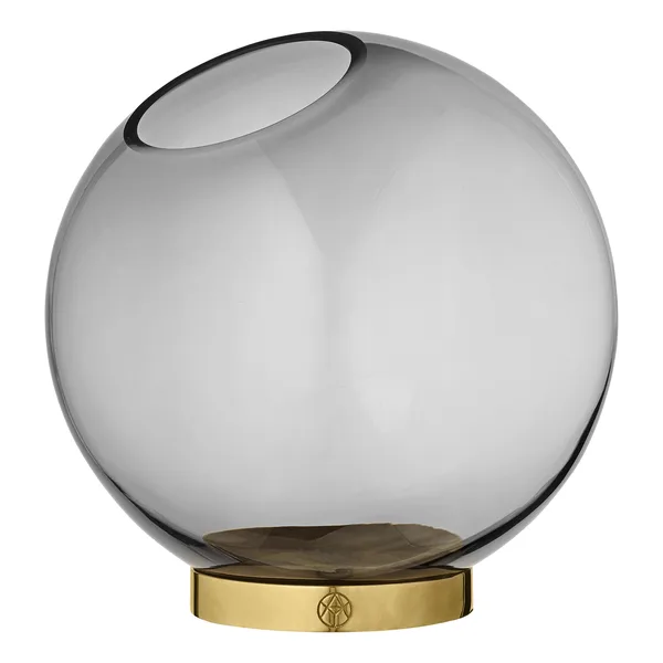 Globe vas medium, svart