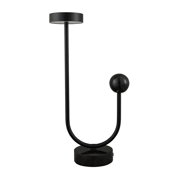 GRASIL bordslampa 15x56 cm, Black