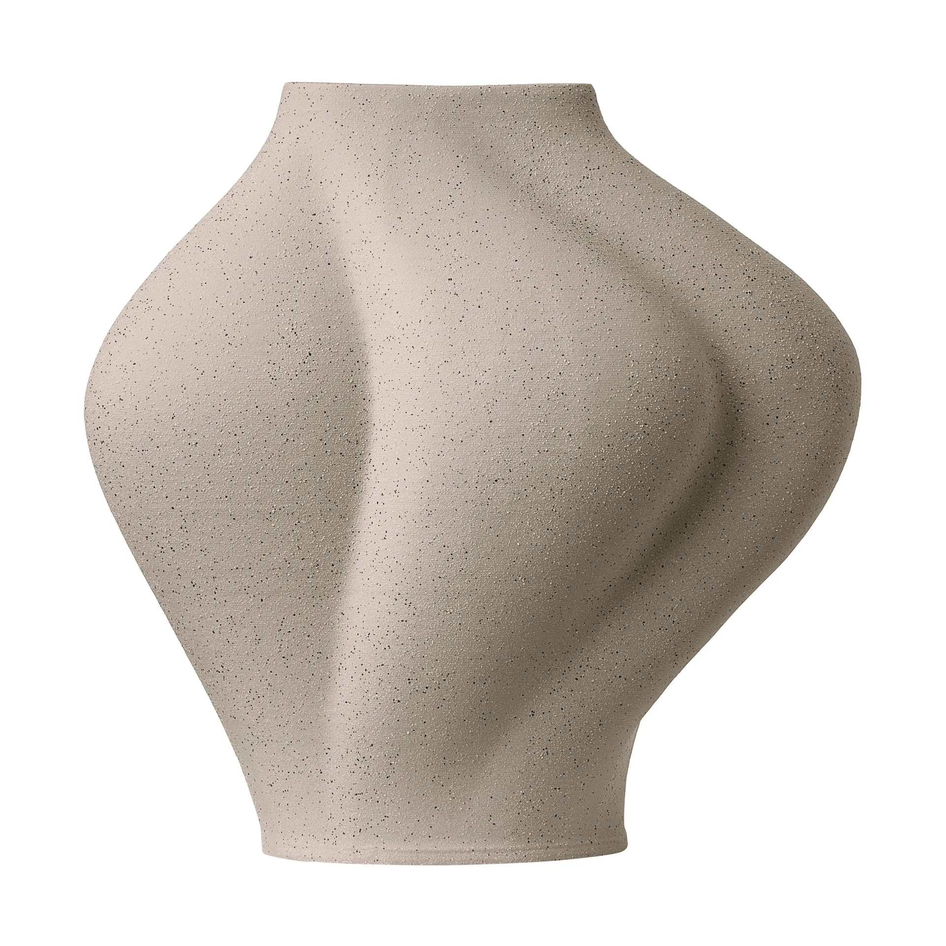 AYTM Saltare vase Taupe, Ø13,8x30 cm