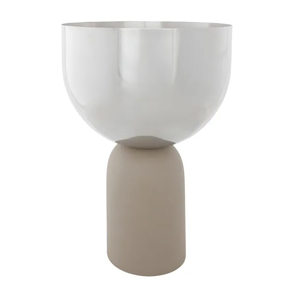 Torus kruka Ø22 cm, Silver-taupe