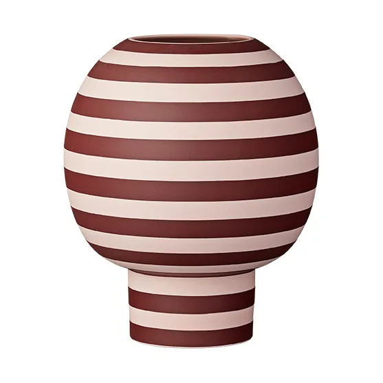 Varia vas 21 cm, Rose-bordeaux