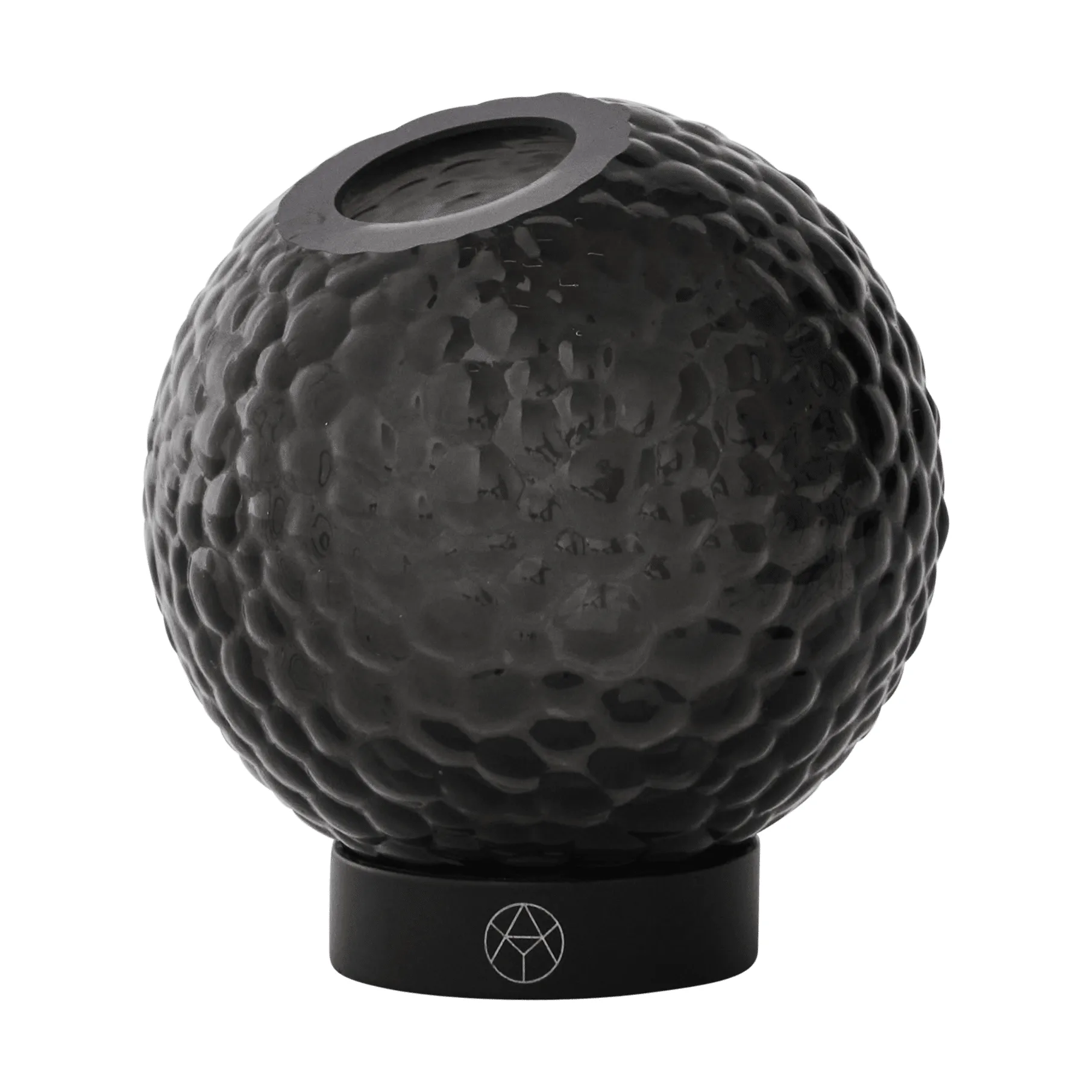 AYTM Vase Globe Bubbles Ø Black