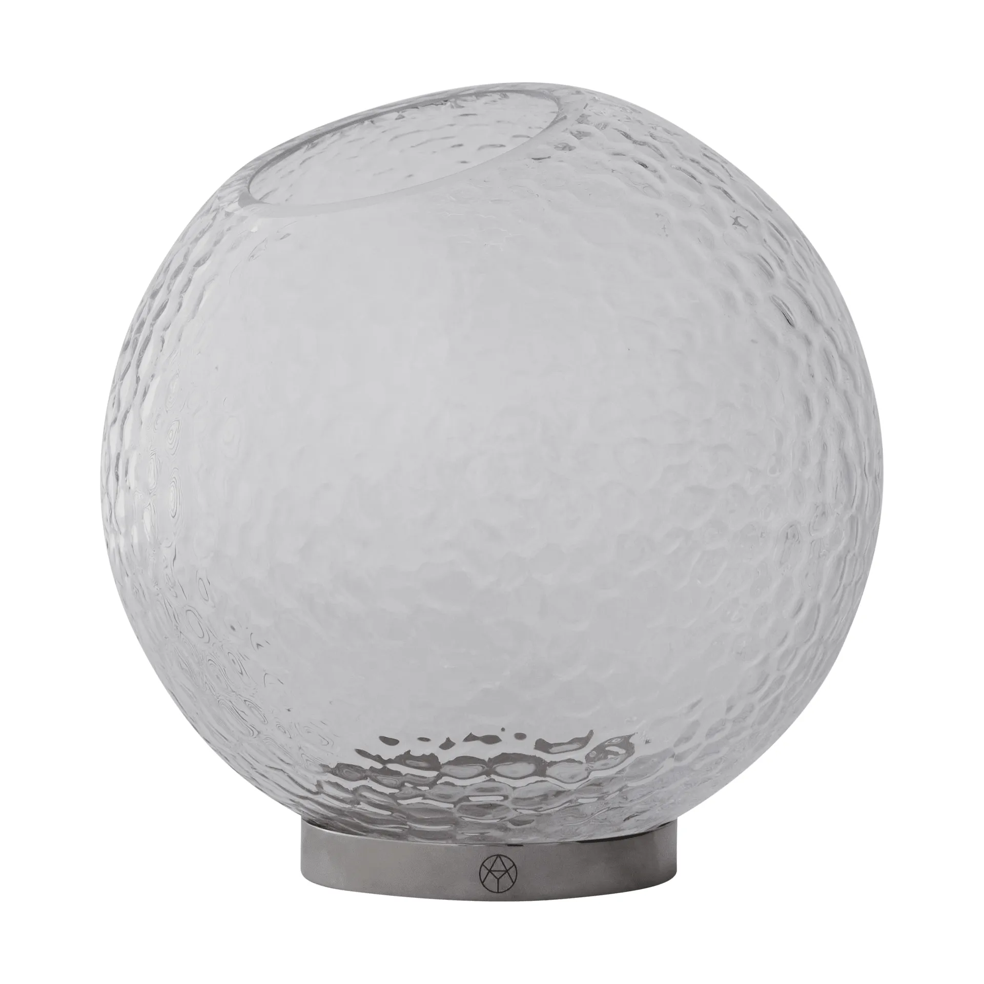 AYTM Vase Globe Bubbles Ø Clear — vue 4
