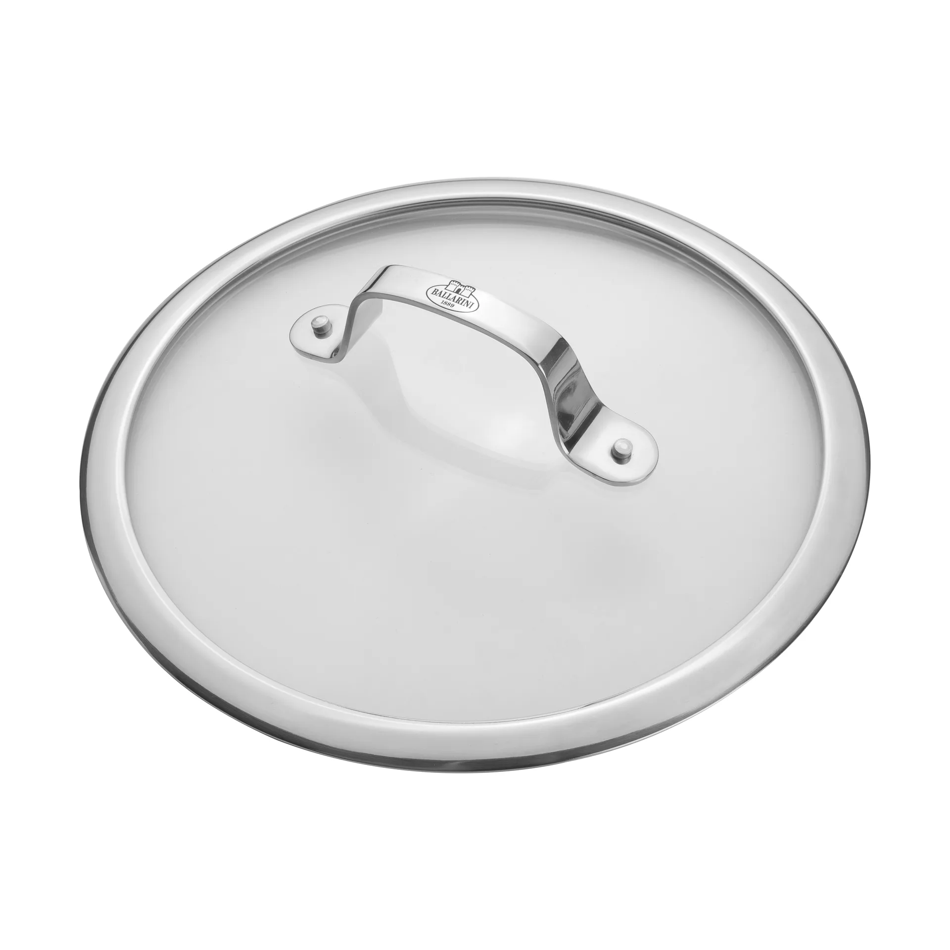 Ballarini Ballarini glaslåg rustfrit håndtag 24 cm