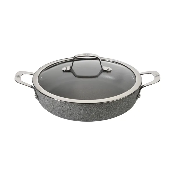 Ballarini Salina Ti-X serveringspanna med glaslock, 28 cm
