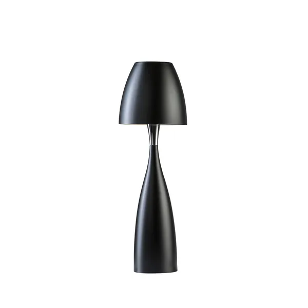 Anemon bordslampa, stor, mattsvart