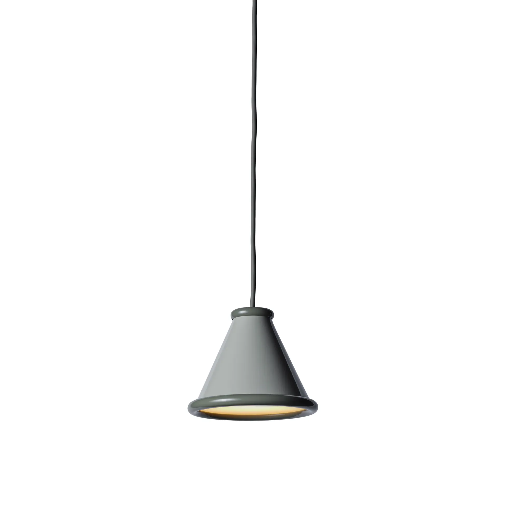 Belle Pendel Ø15 Pebble Grey/Moss Grey - Belid - Spisestue - Metal