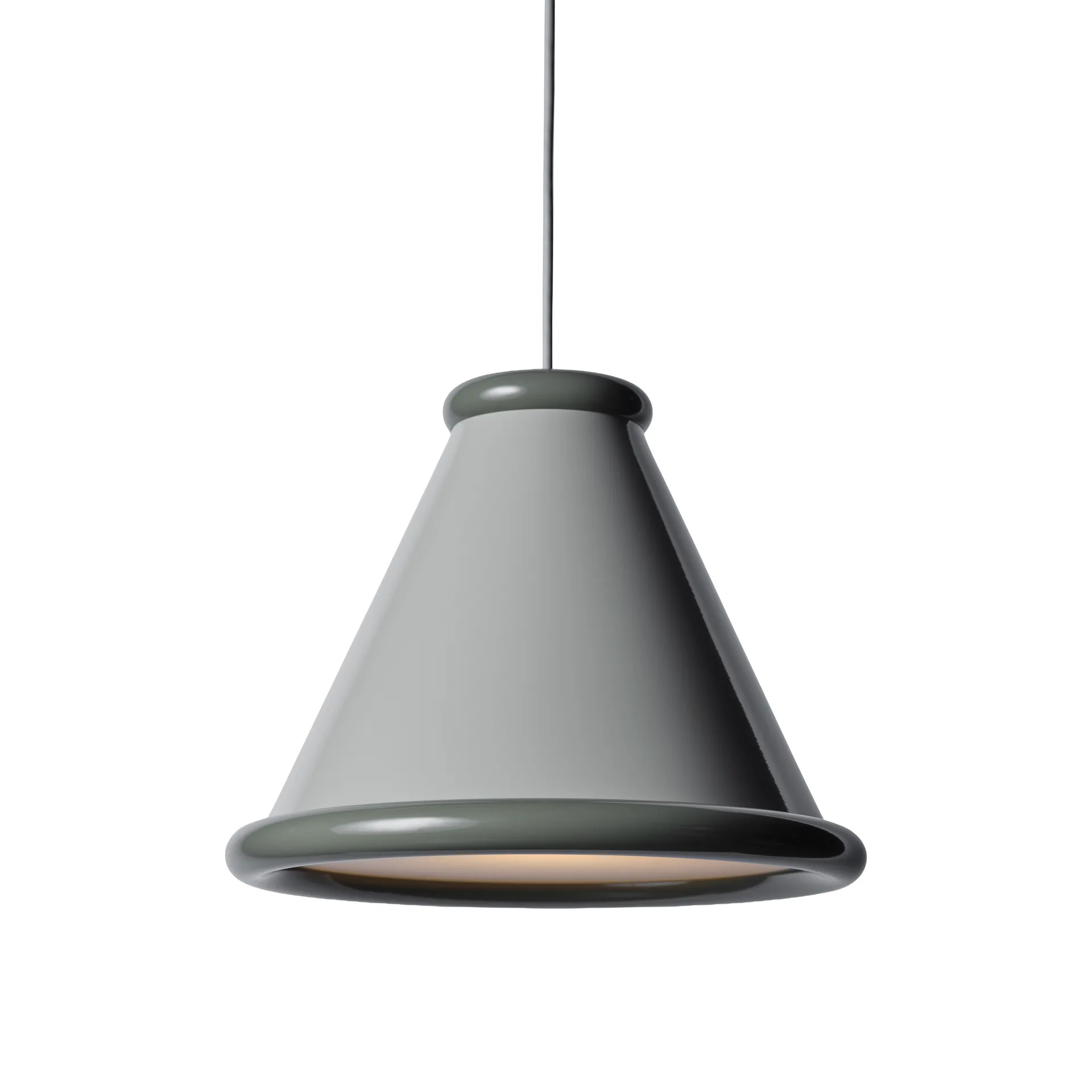 Belle Pendel Ø36 Pebble Grey/Moss Grey - Belid - Spisestue - Metal