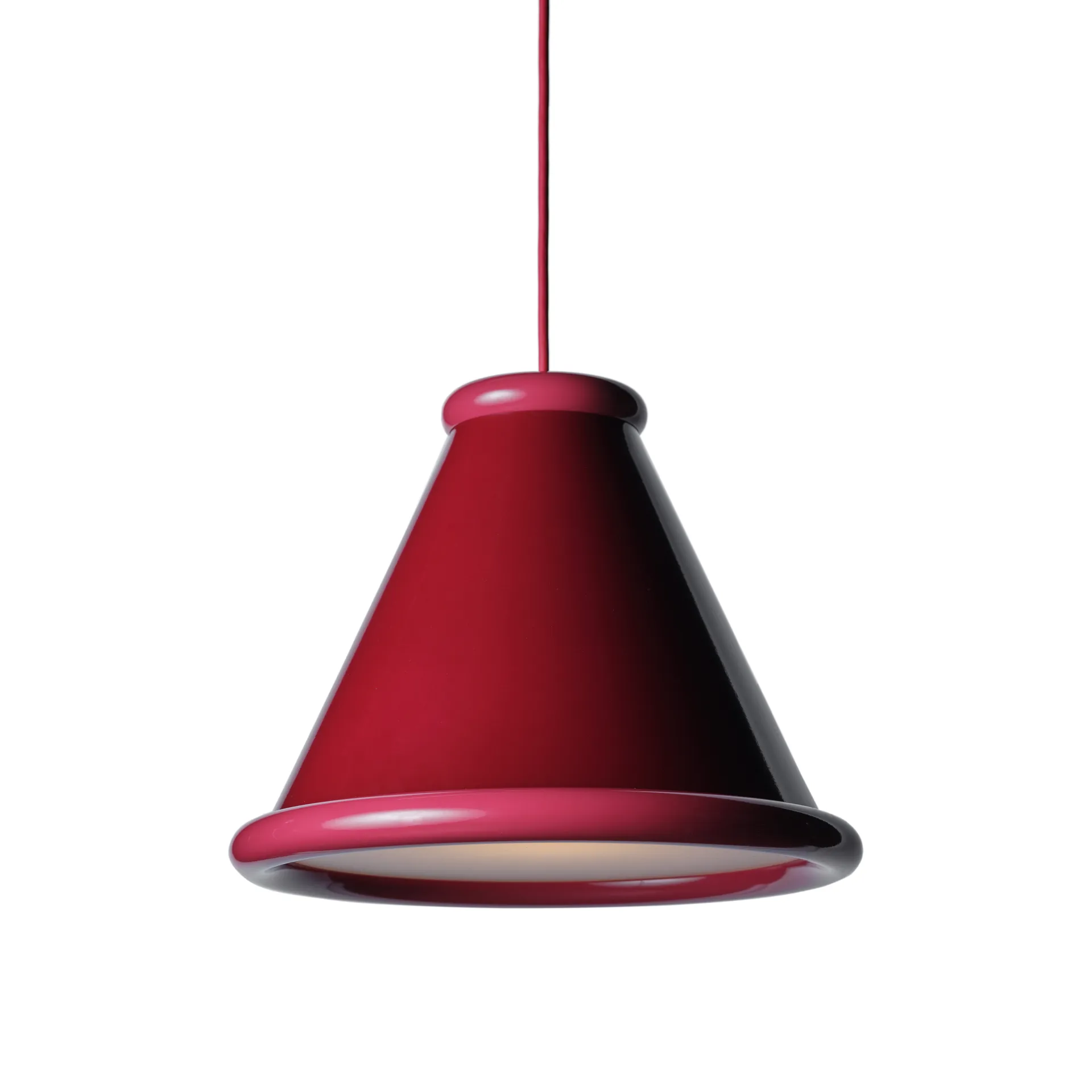 Belle Pendel Ø36 Wine Red/Red Violet - Belid - Spisestue - Metal