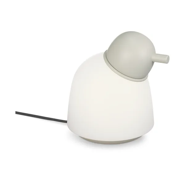 Bird bordslampa 21,5 cm, Sand-opalglas
