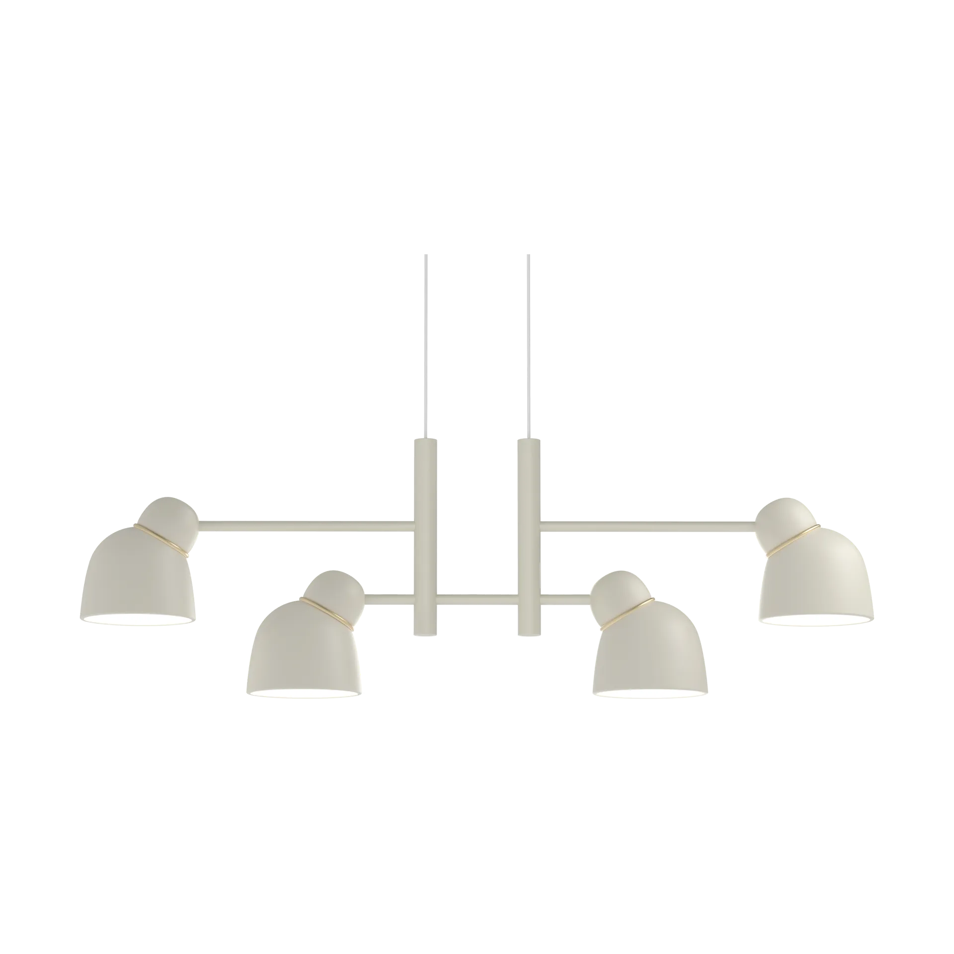 Belid Bird pendel 119,3 cm Sand-messing
