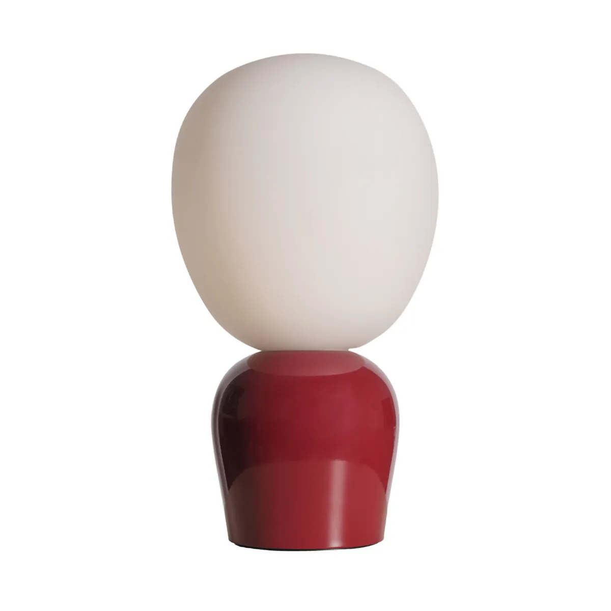 Buddy bordlampe, rød, metal/glas, højde 33,5 cm - Belid - Stue - Design - Kugle