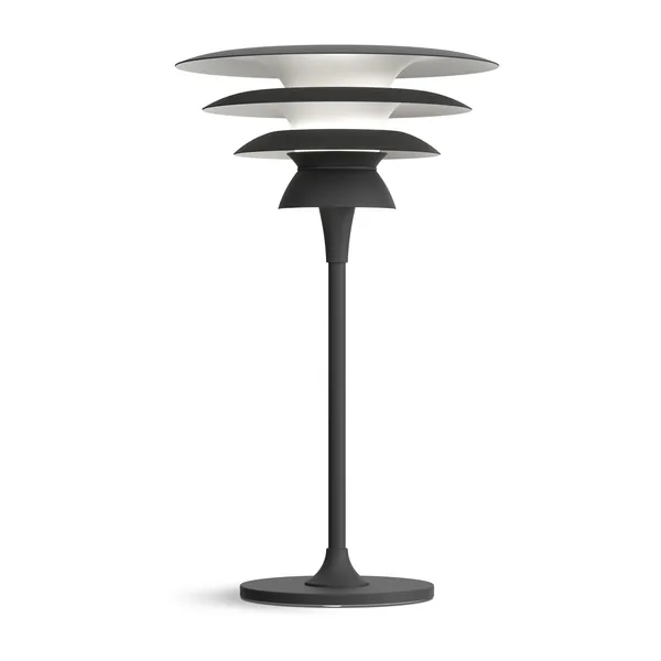 DaVinci bordslampa Ø30 cm, Mattsvart