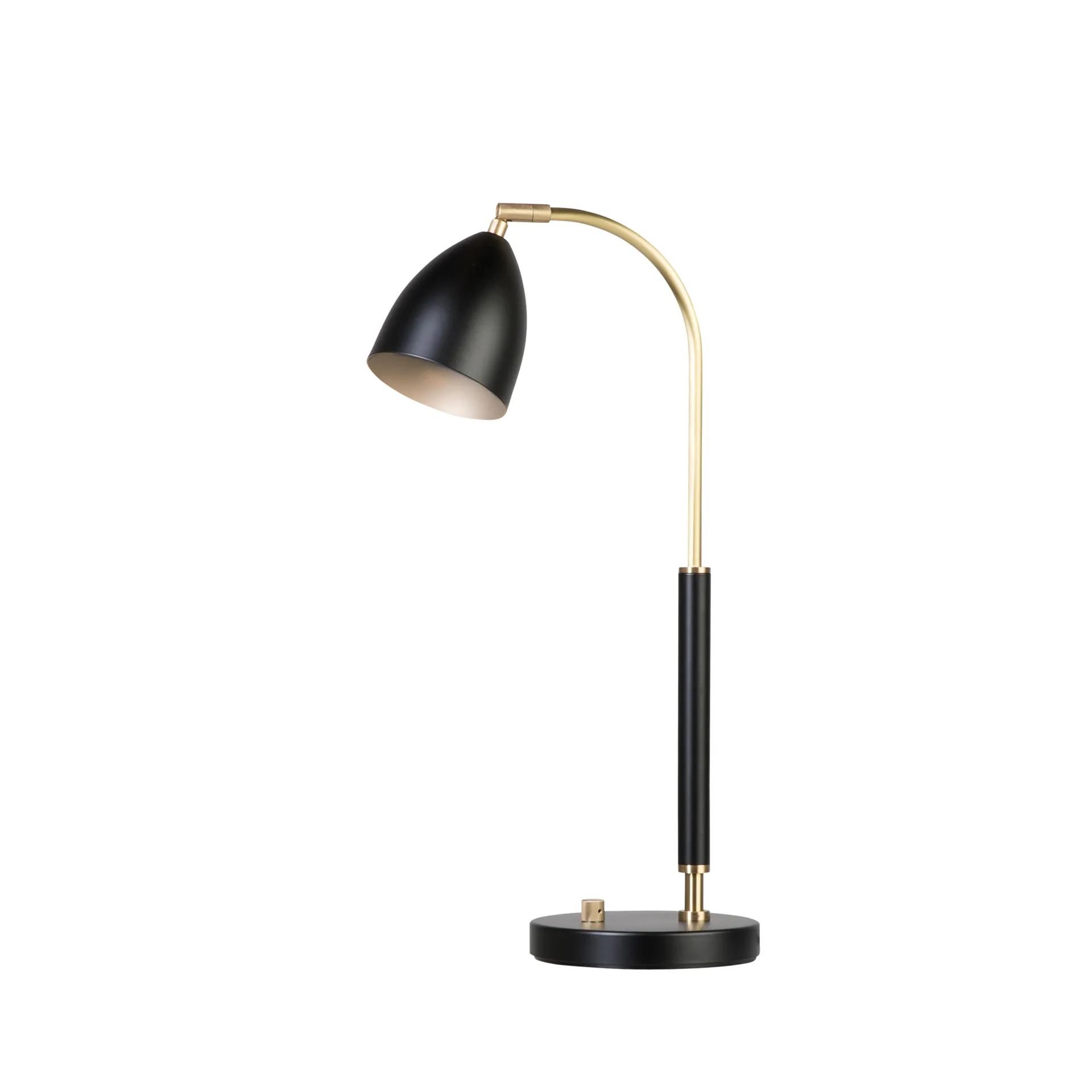 Belid Deluxe bordlampe sort, messing