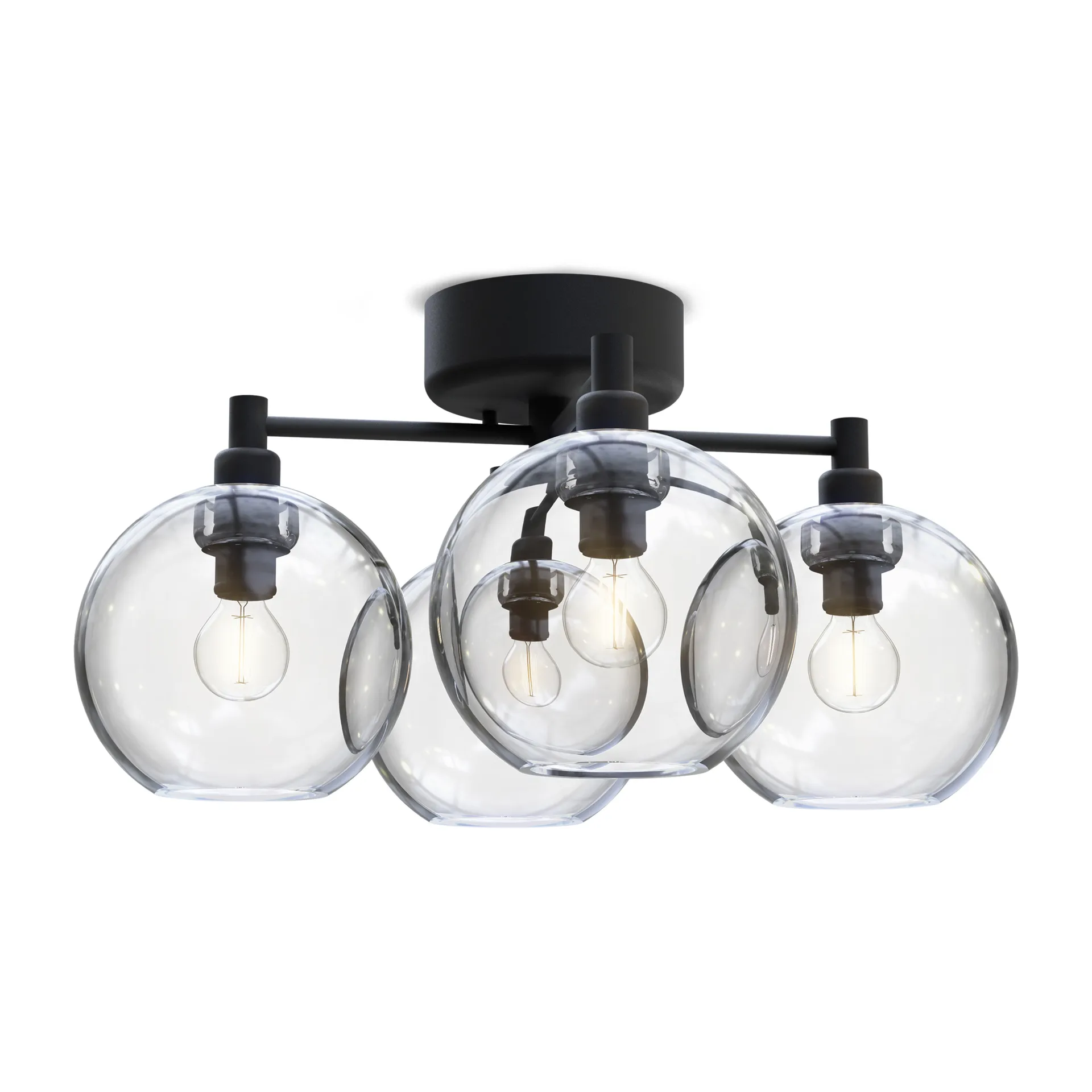 Belid Gloria loftlampe Sort/Klar