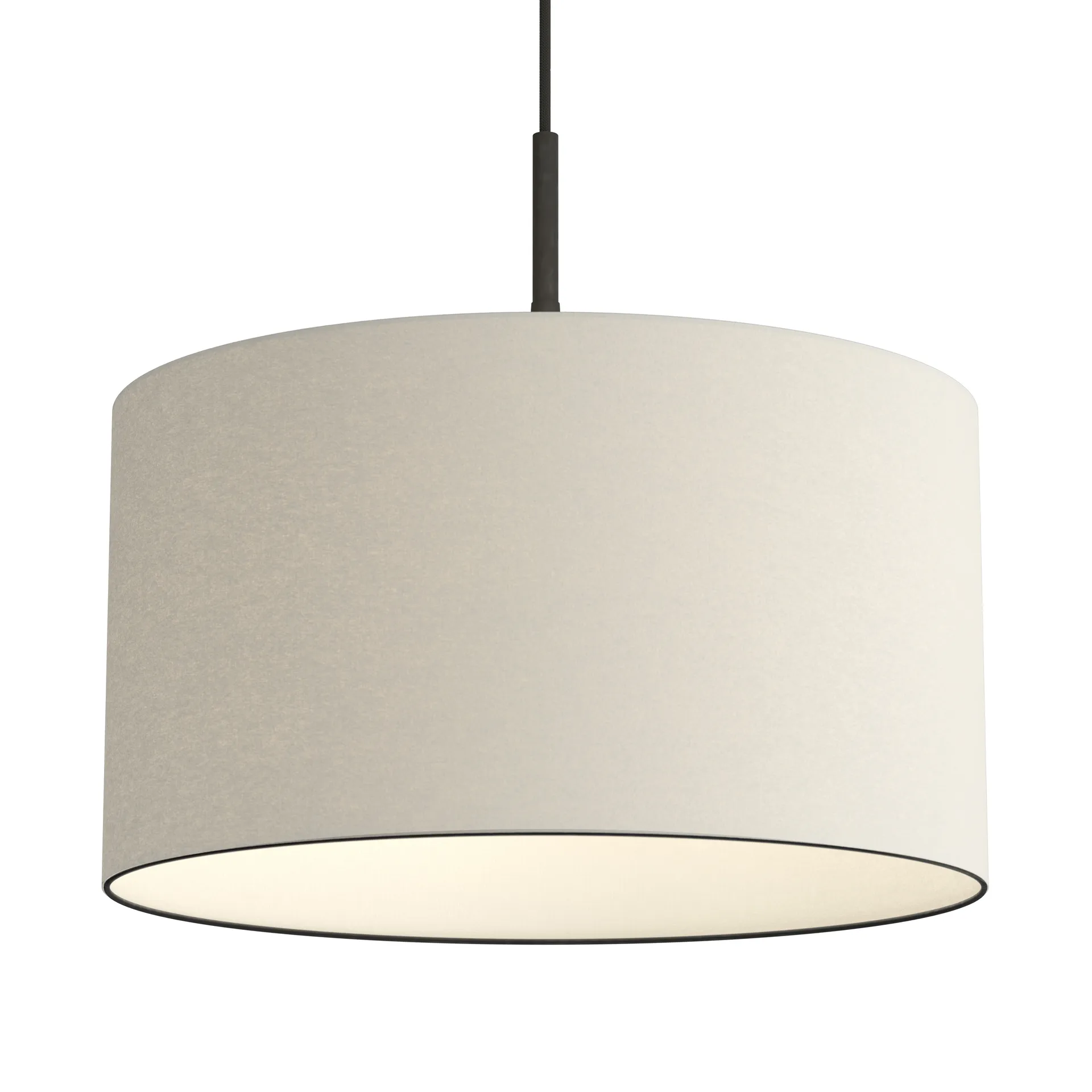 Soft Pendel Ø40 White Wool - Belid - Spisestue - Stof / tekstil