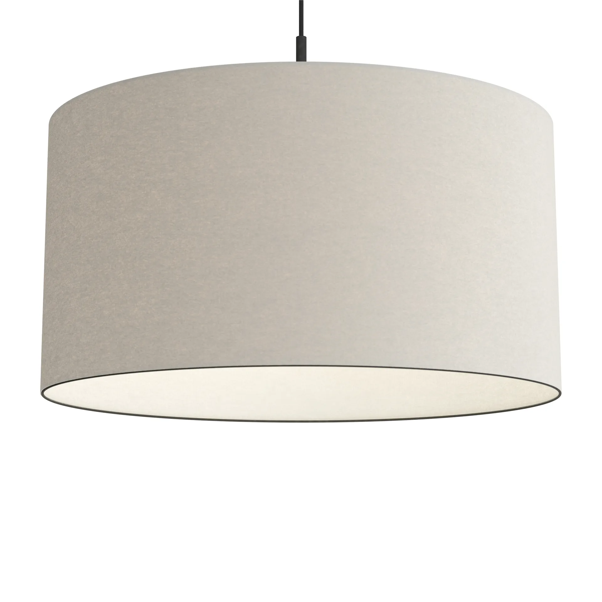 Soft Pendel Ø57 White Wool - Belid - Spisestue - Stof / tekstil