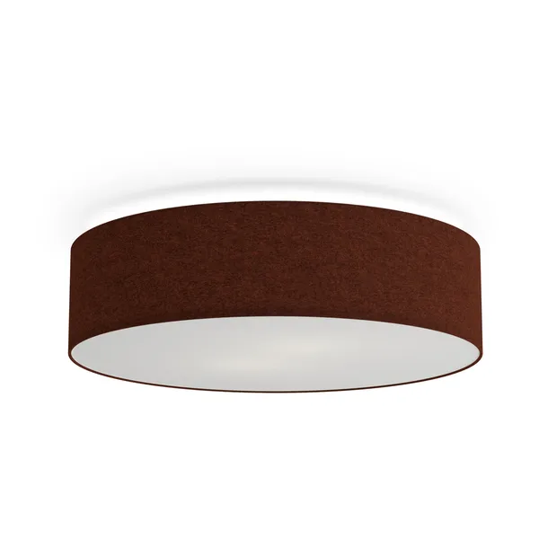 Soft plafond Ø44 cm, Roströd ull