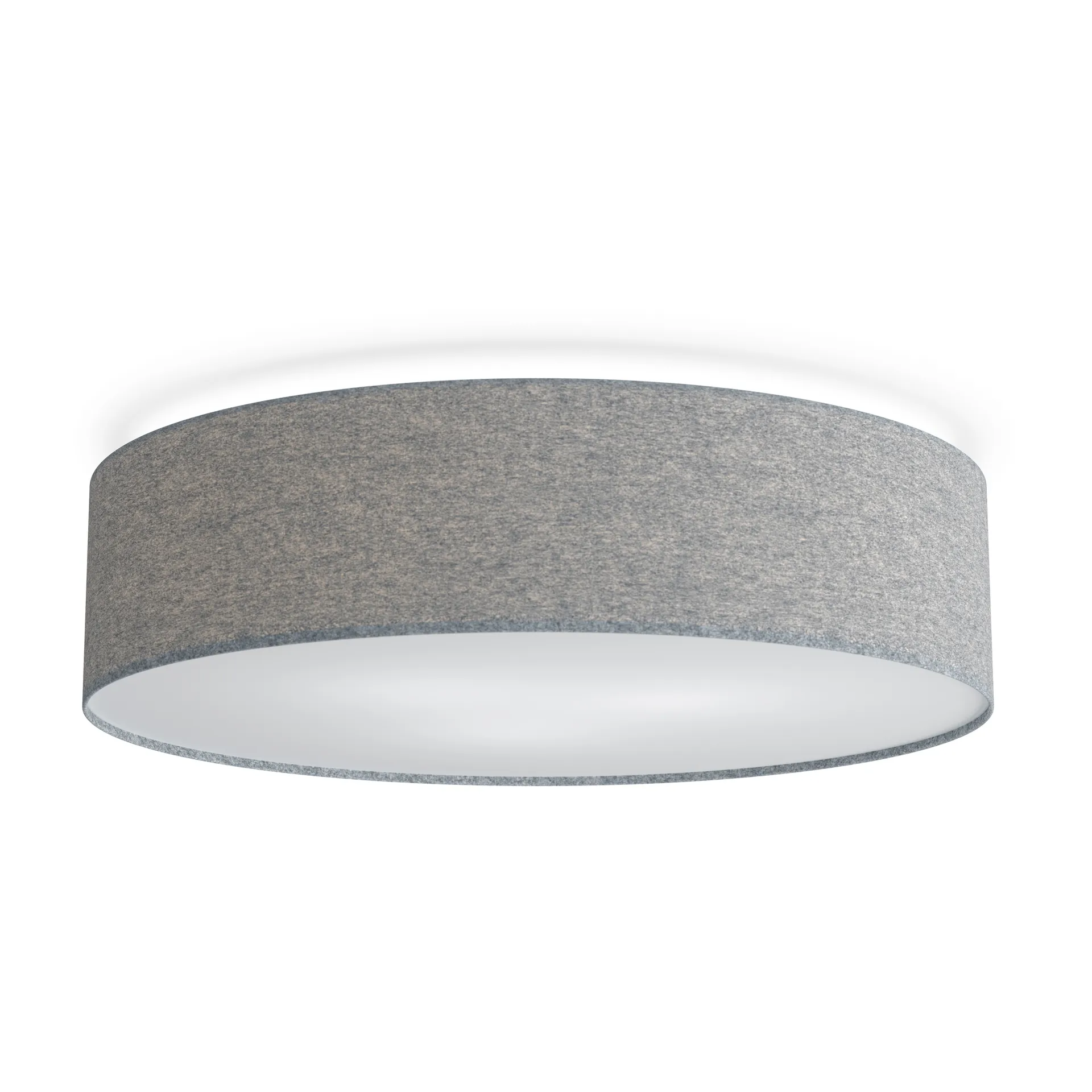 Belid Soft plafond Ø60 cm Grå uld