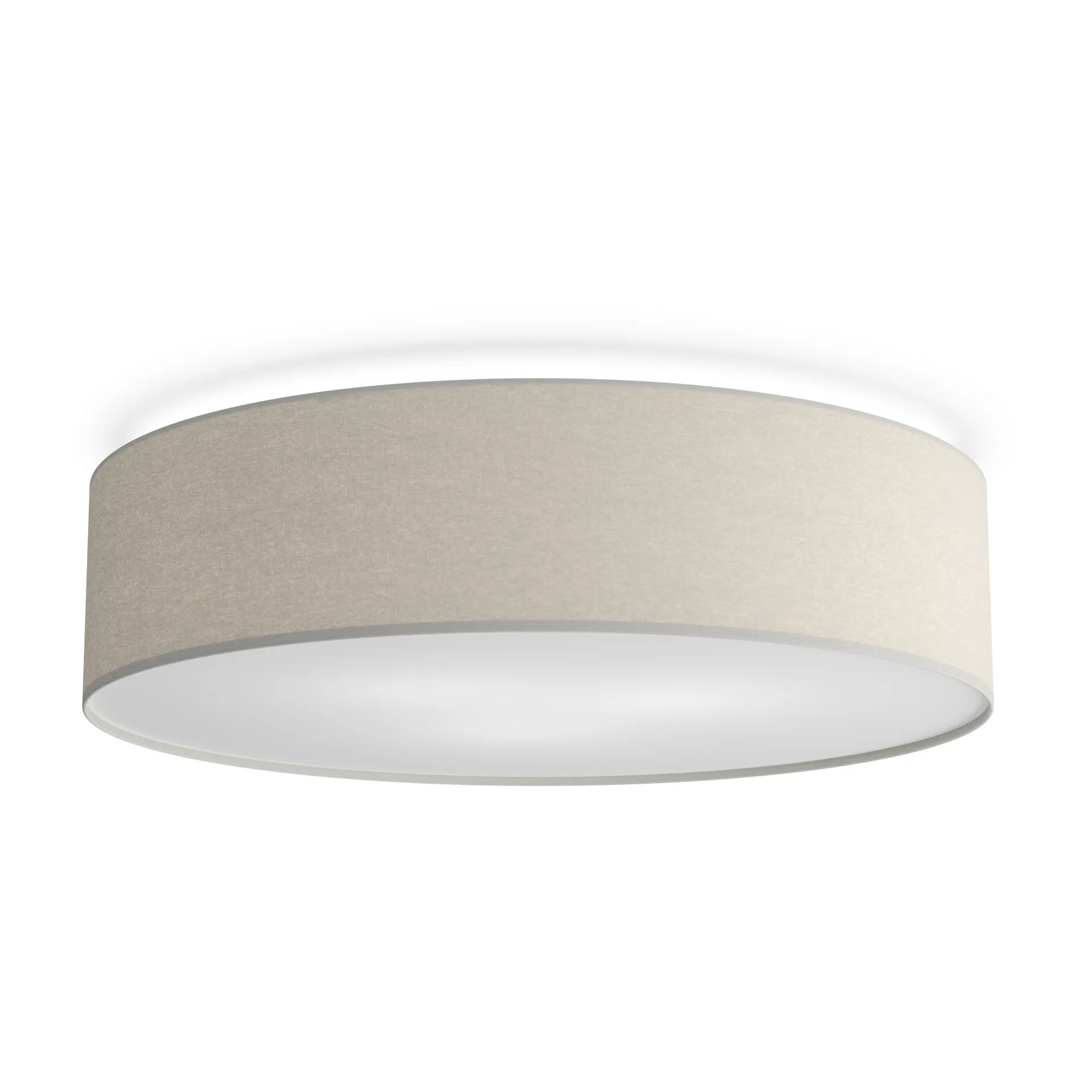 Soft Loftlampe Ø60 White Wool - Belid - Stue - Stof / tekstil