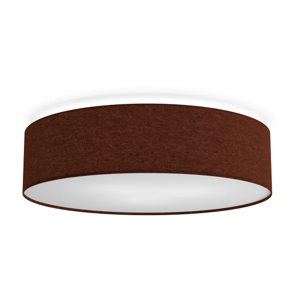 Soft plafond Ø60 cm, Roströd ull