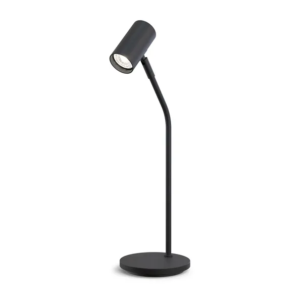 Tyson bordslampa Ø5,5 cm, Svartstruktur