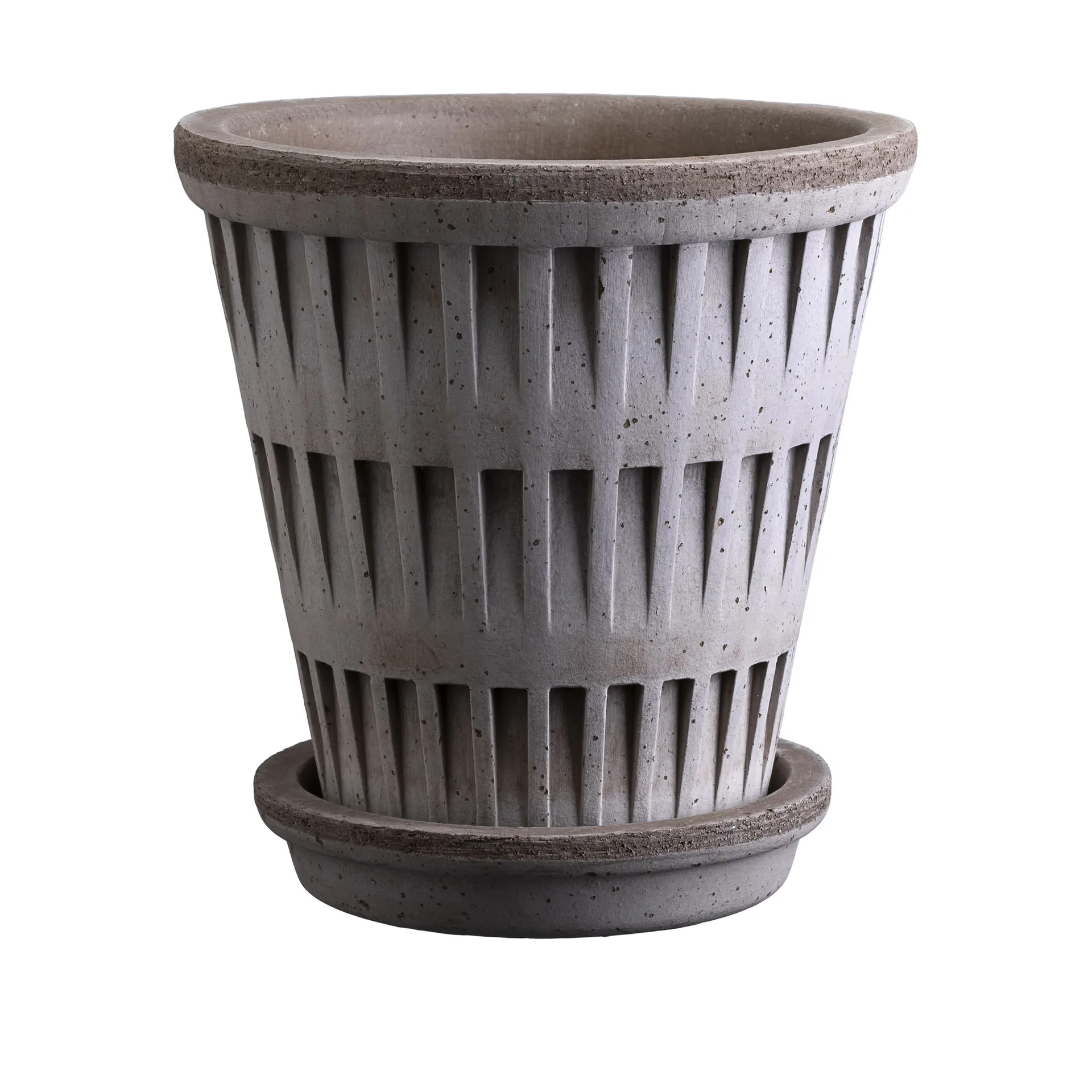 Bergs Potter Cache-pot Atlas raw Gris, Ø
