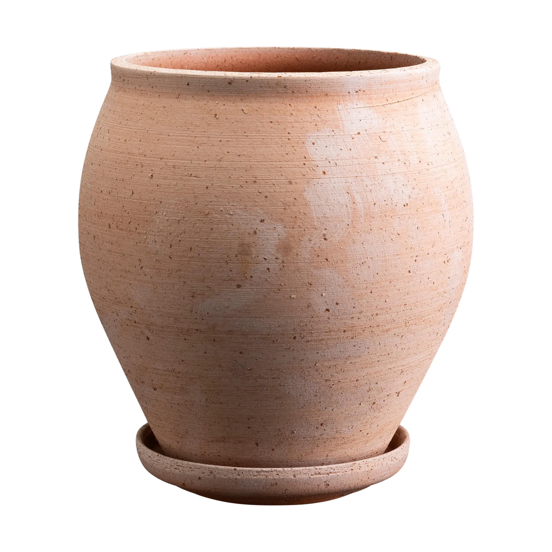 Bergs Potter Cache-pot avec soucoupe Delphi 2 pièces Rose, Ø