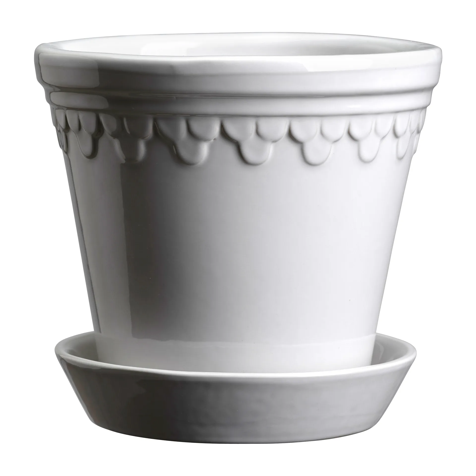 Bergs Potter Cache-pot Københavner Ø Mineral White