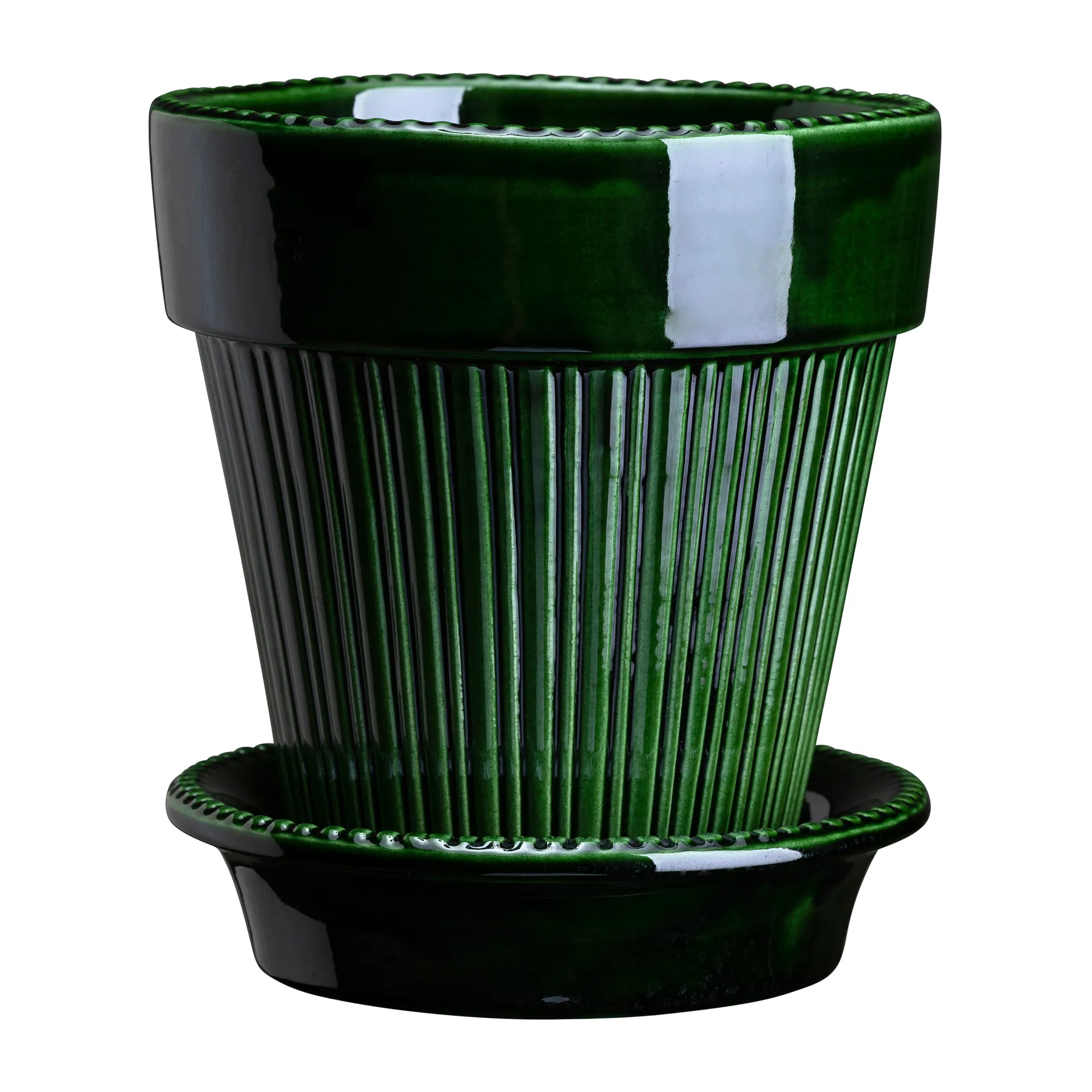 Bergs Potter Pot émaillé Simona Ø Vert