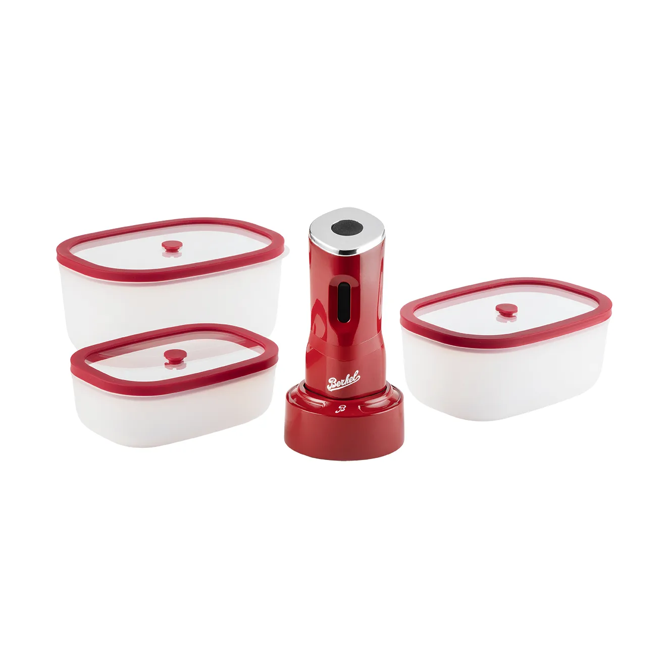 Berkel Set de pompe sous vide Berkel Icon mini Rouge