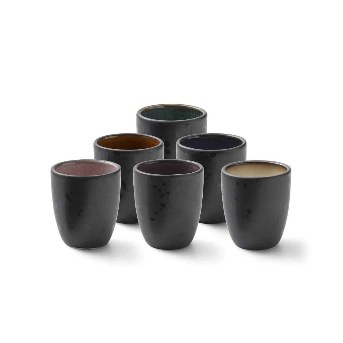 Bitz Bitz espressokop pakke med 6 styk Sort