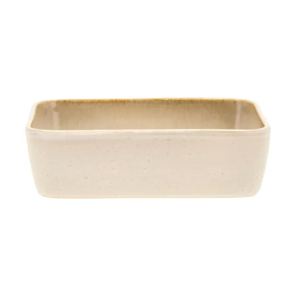 Bitz fat rektangulärt 14x19 cm, Cream