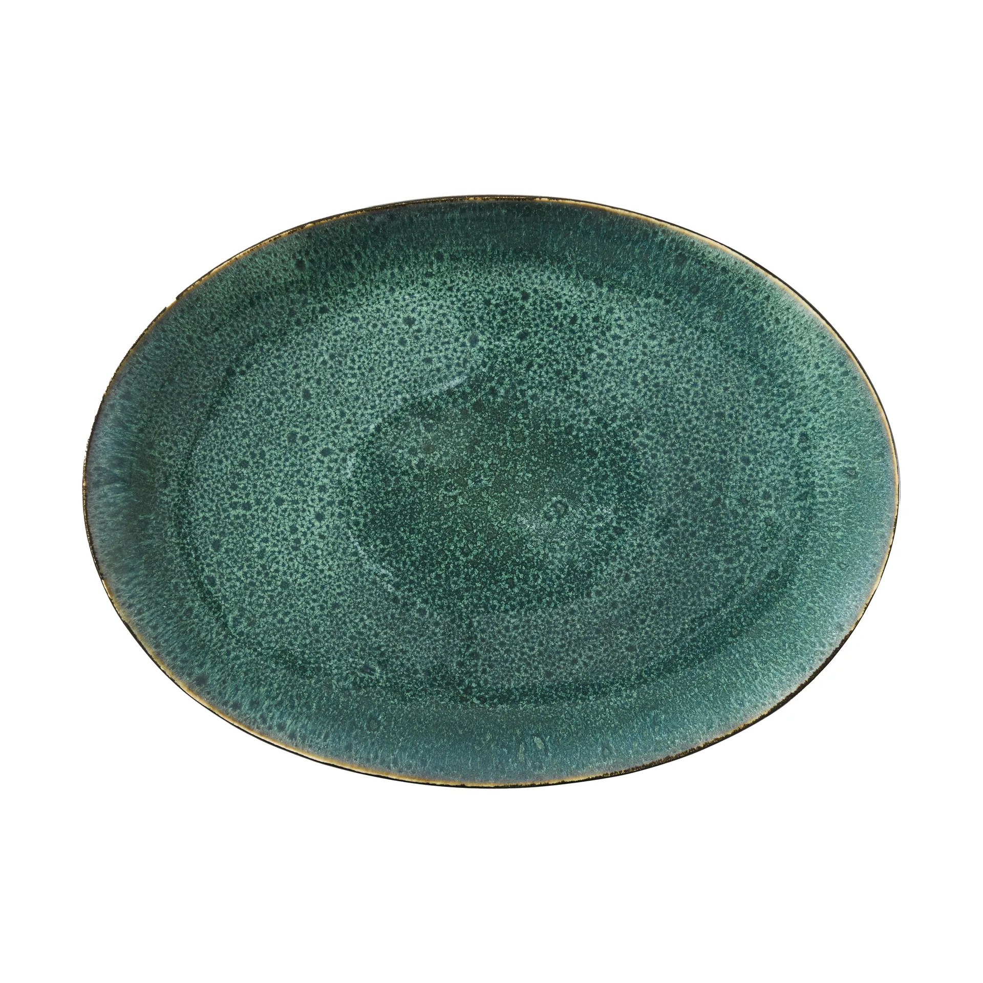 Christian Bitz - BITZ Fad 45 x 34 cm sort/grøn