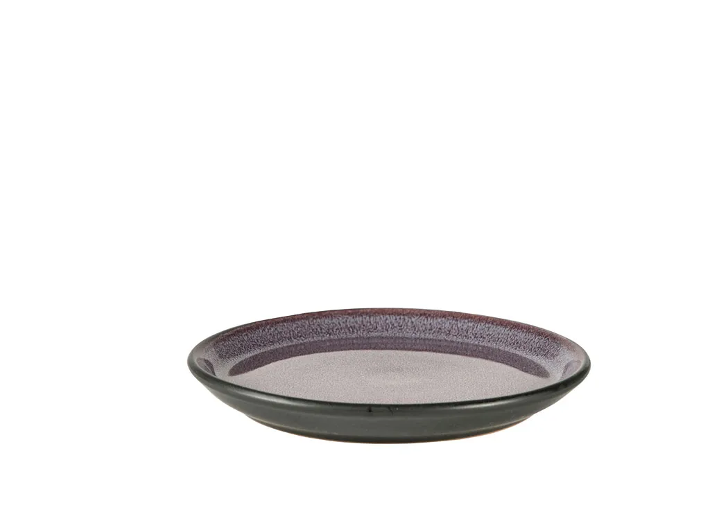 Bitz Gastro tallrik &Oslash;17 cm Svart-lila