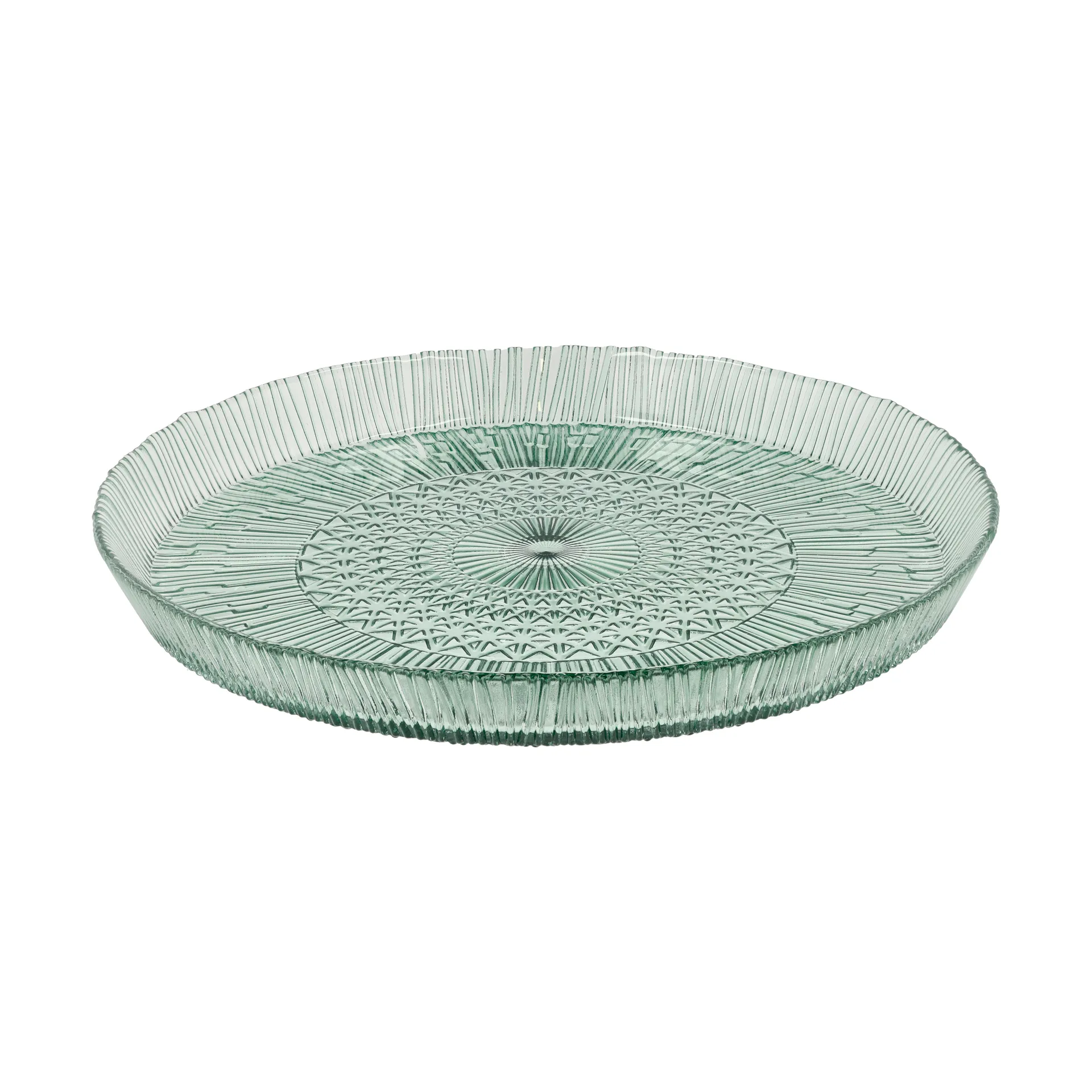 Bitz Kusintha serveringsfat runt &Oslash;30 cm Green