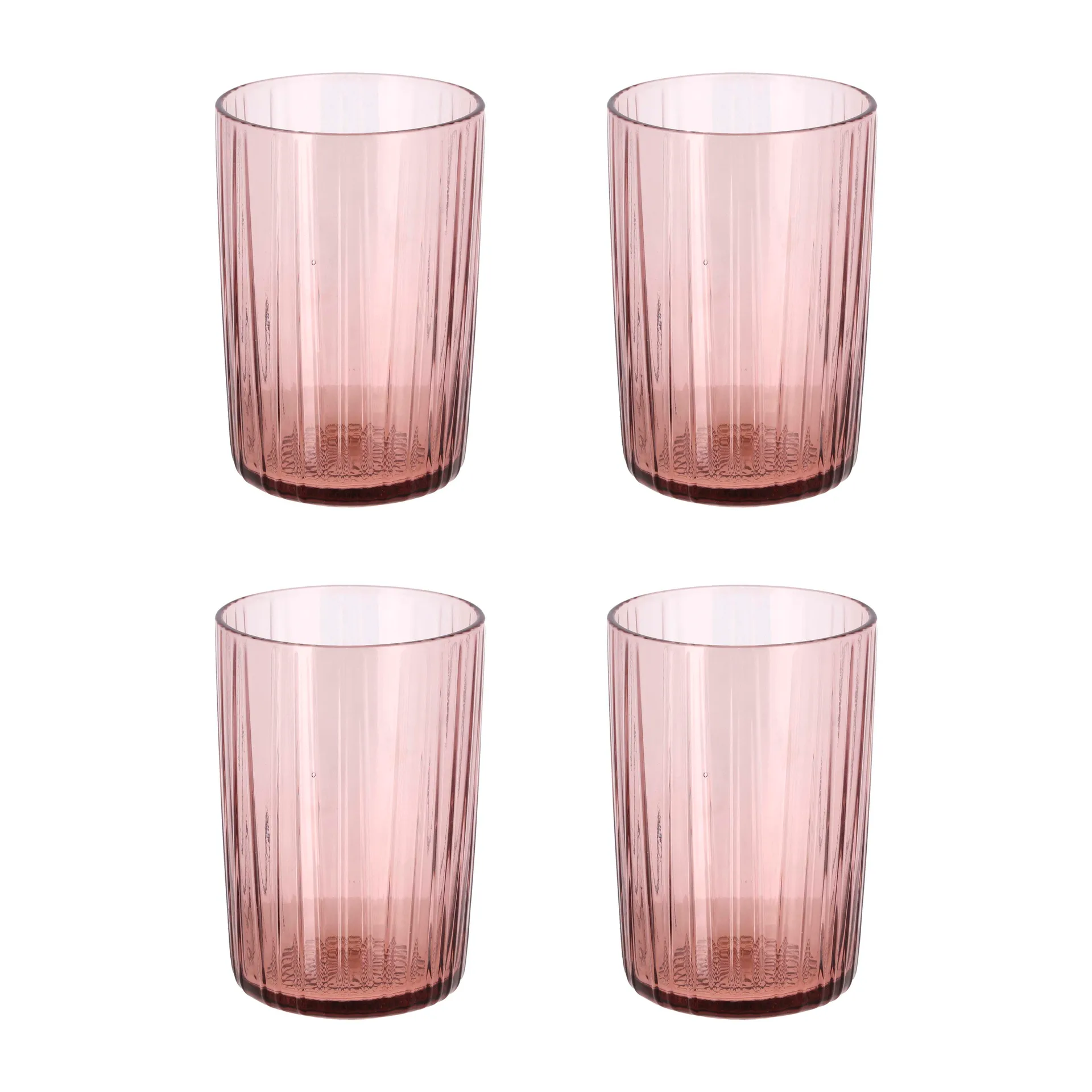Bitz Kusintha vandglas 28 cl 4-pak Pink