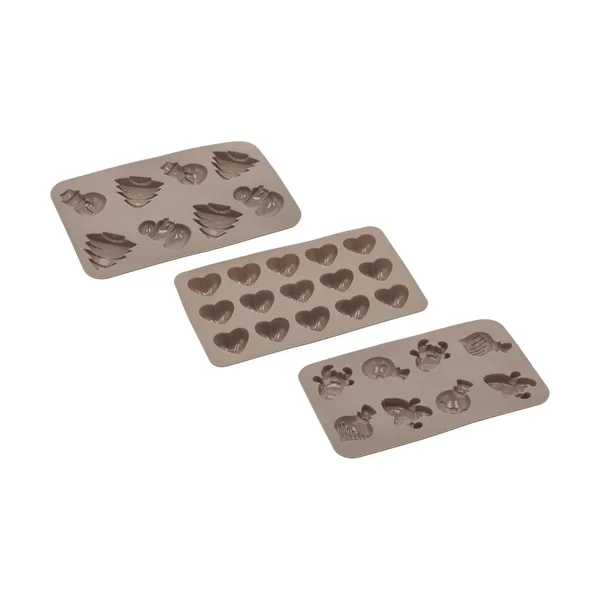 Blomsterbergs chokladform, Latte, 3 delar