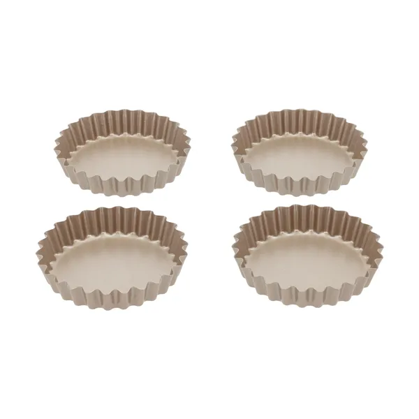 Blomsterbergs minipajform, Rose gold, 4-pack