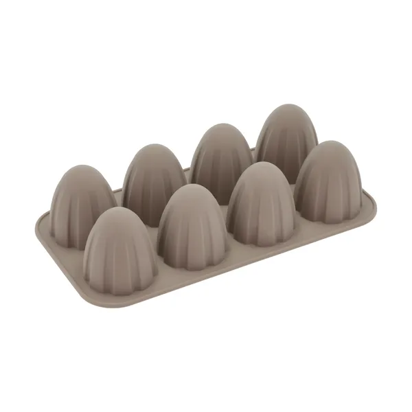 Blomsterbergs skumraketform kupol silikon, Latte