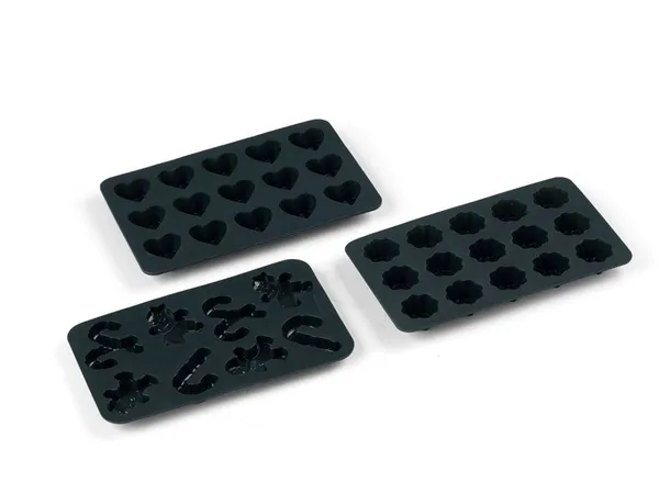 Chokladformar 3 delar