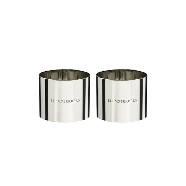 Tårtring 2-pack Ø6 cm, Rostrfritt stål