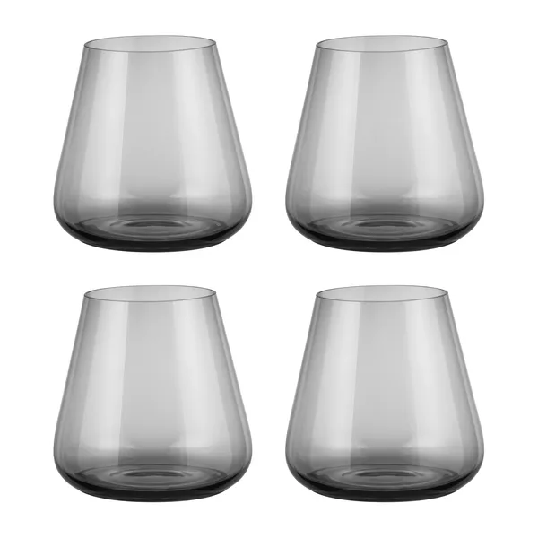 Belo dricksglas 28 cl 4-pack, Smoke