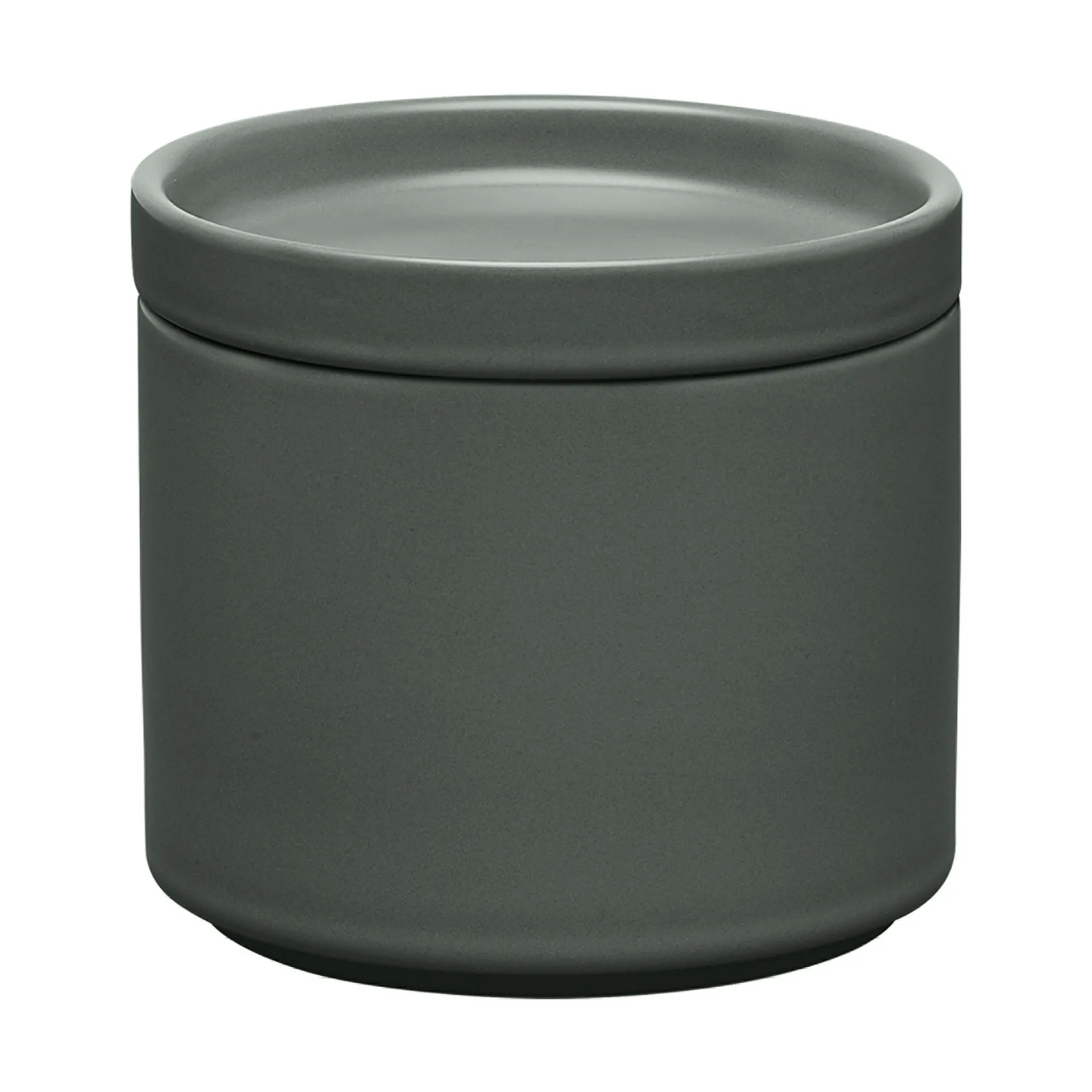 blomus Boîte de rangement avec couvercle Pilar Agave Green, Ø10x9 cm