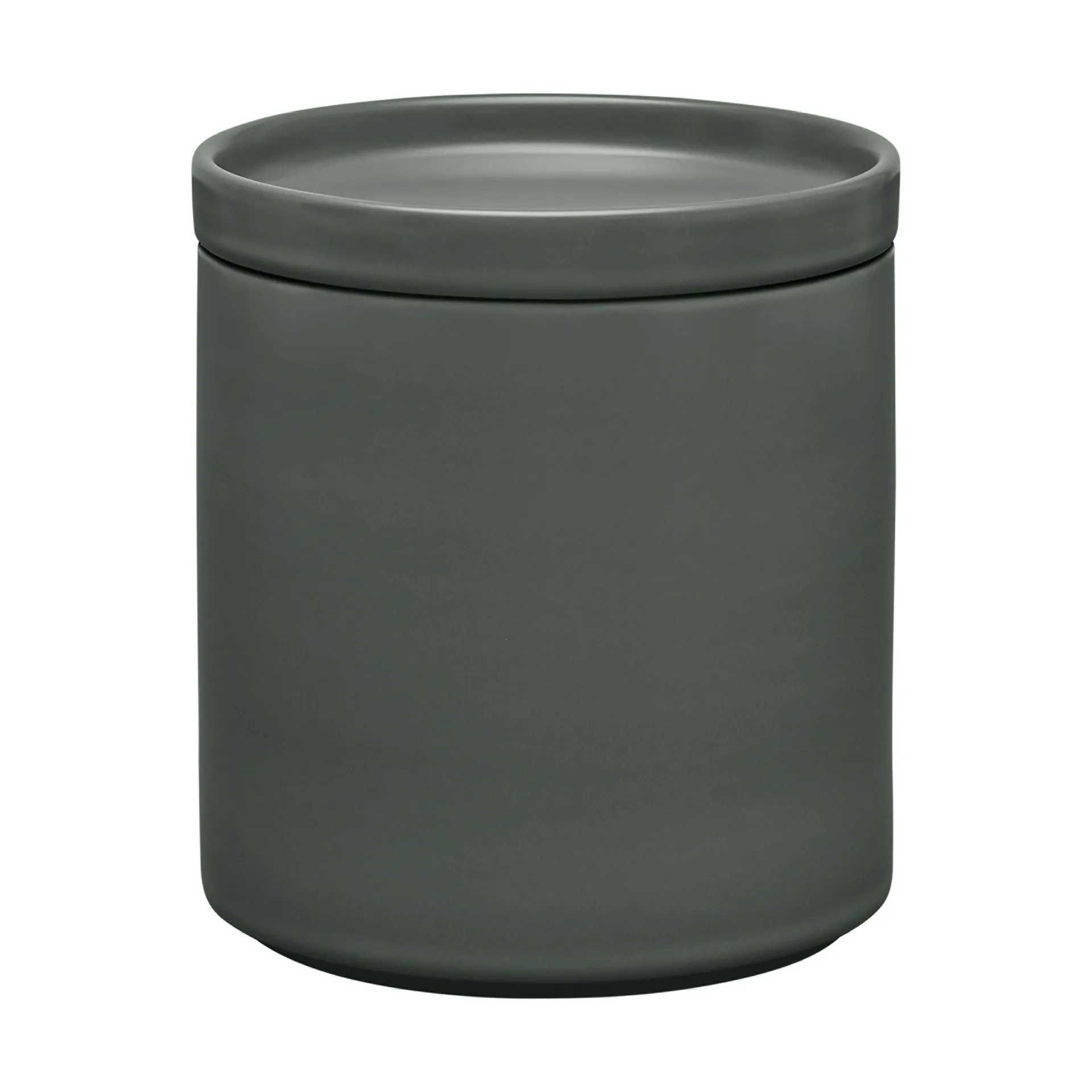 blomus Boîte de rangement avec couvercle Pilar Agave Green, Ø12x13,5 cm